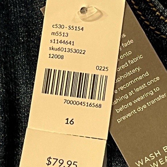 Classic Blue Denim Jeans - Picture 3 of 3